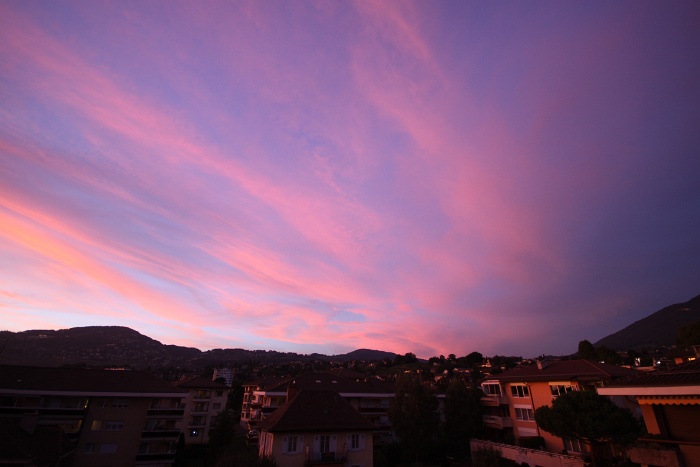 Ciel depuis balcon - 016